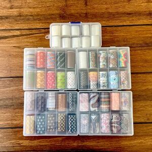 Transfer Foil Sets – Lot of 5 Sets / 40+ Designs